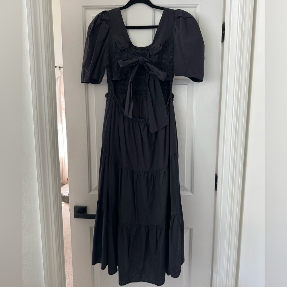 Dress Up Boutique Black Puff Sleeve Dress